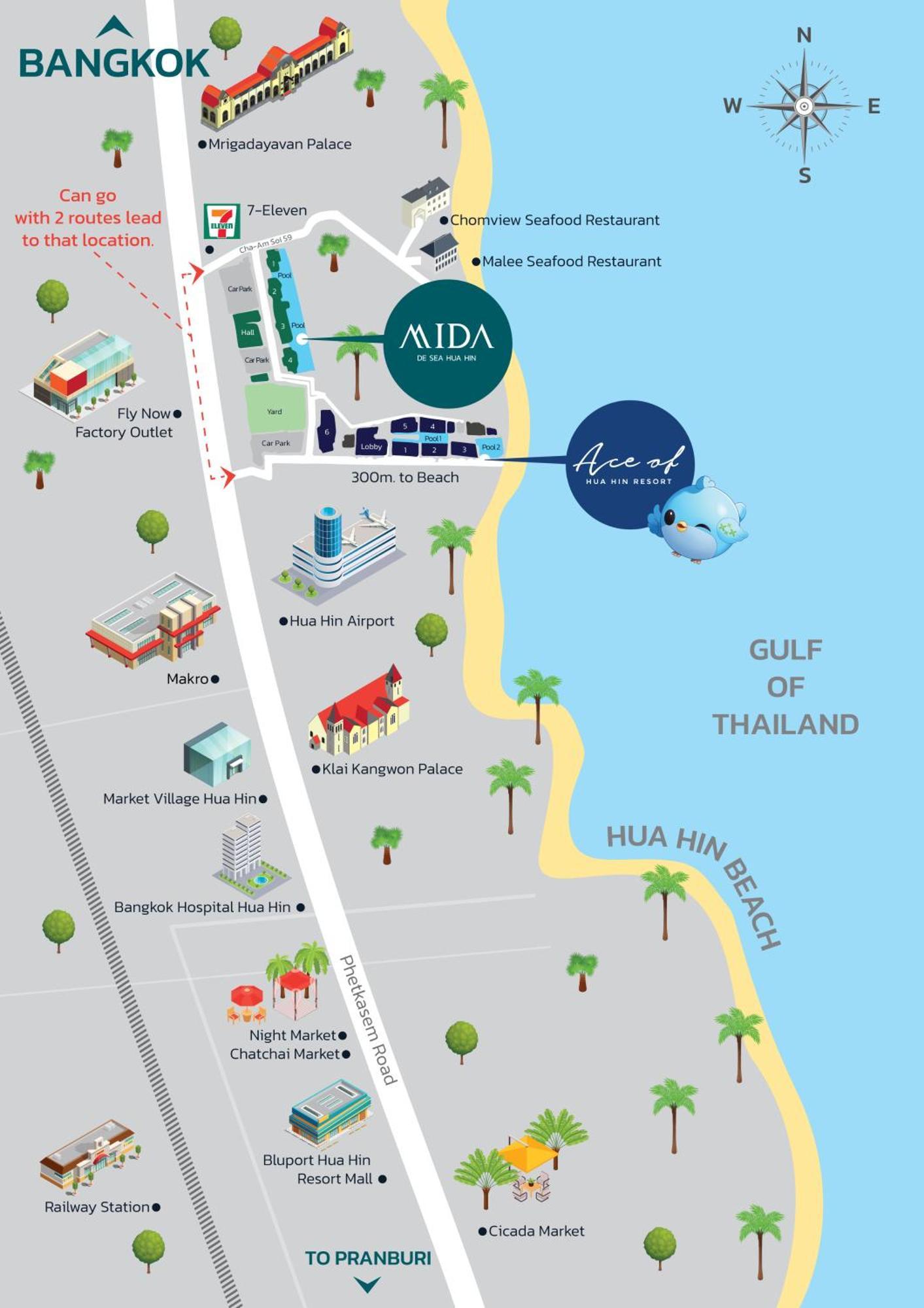Mida De Sea Hua Hin - Sha Plus Ča Am Exteriér fotografie